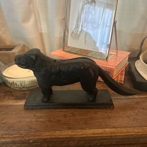 Vintage 1800s cast iron dog nutcracker rare